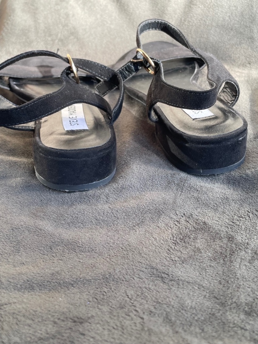 Steve Madden Black Shoes Size 7 - Picture 4 of 4